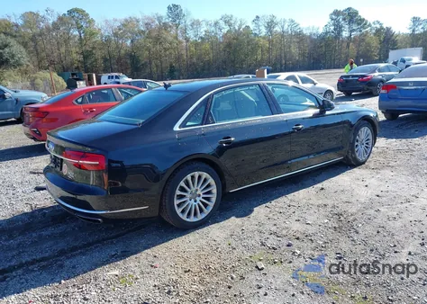 2015 Audi A8 L 4.0T z USA, uszkodzony, nr VIN WAU32AFD2FN012408